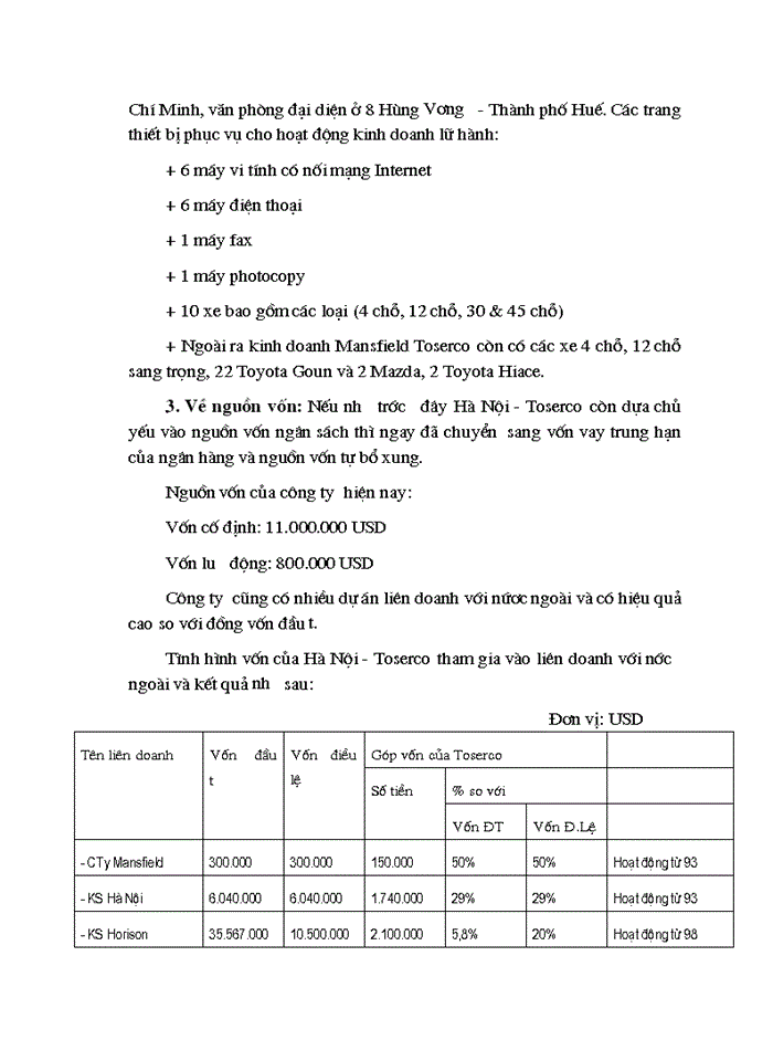 image for page Quá trình hình thành và phát triển công ty du lịch dịch vụ Hà Nội