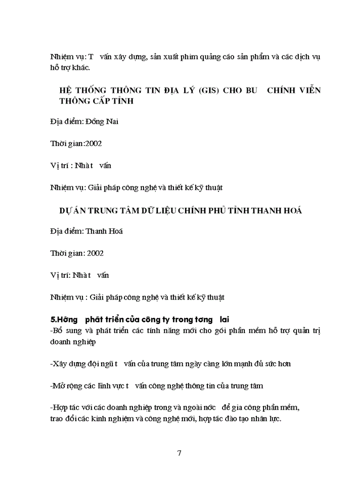 image for page Hệ thống thông tin địa lý (GIS) cho bưu chính viễn thông cấp tỉnh