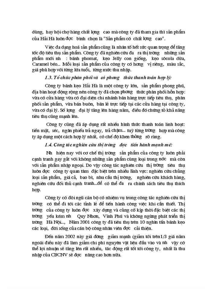image for page Sự hình thành và phát triển -  thực trạng hoạt động kinh doanh của công ty bánh kẹO HẢI HÀ