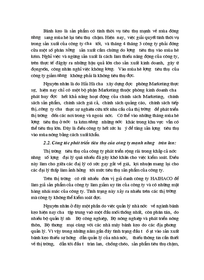 image for page Sự hình thành và phát triển -  thực trạng hoạt động kinh doanh của công ty bánh kẹO HẢI HÀ