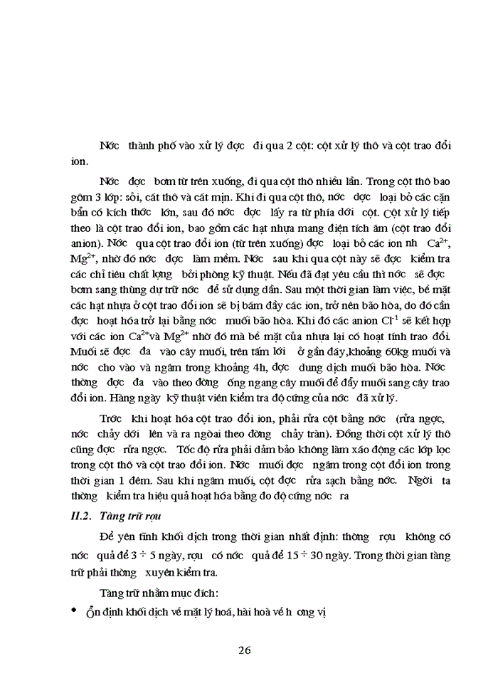 image for page Quy trình công nghệ sản xuất rượu tại công ty rượu Hà Nội