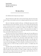 Tiểu luận triết học