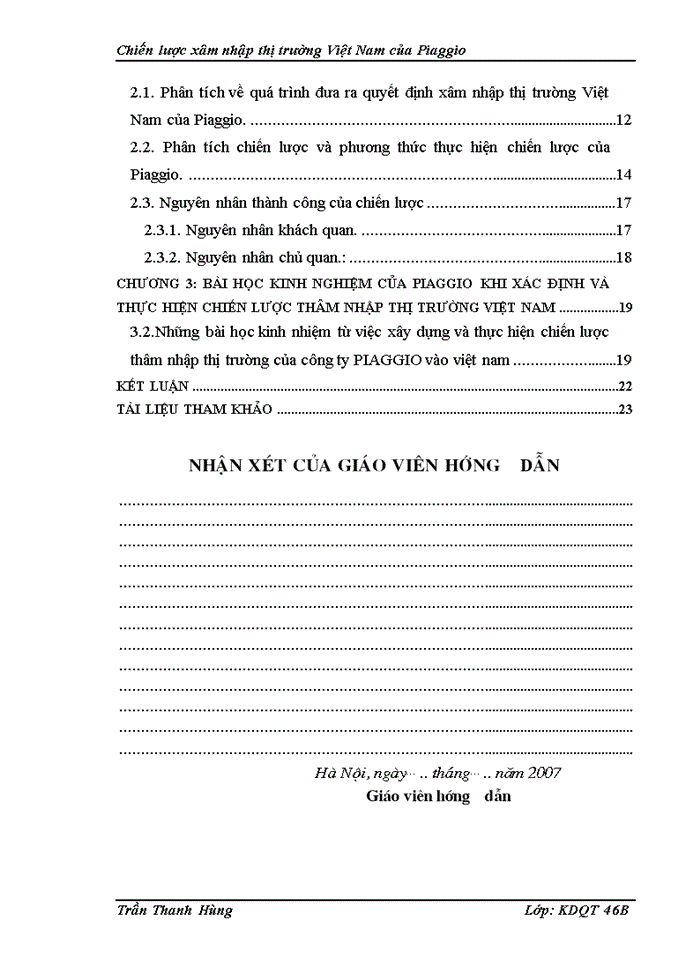 image for page Chiến lược xâm nhập thị trường Việt Nam của Piaggio