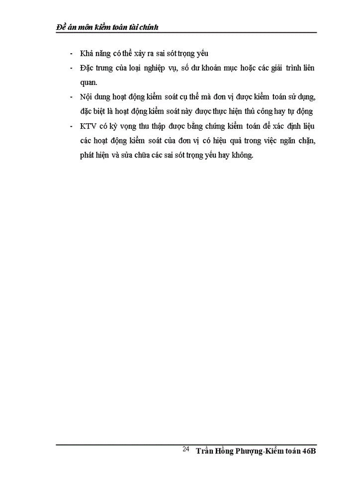image for page Thực trạng của đánh giá trọng yếu và rủi ro trong giai đoạn lập kế hoạch kiểm toán BCTC tại một số công ty kiểm toán Việt Nam