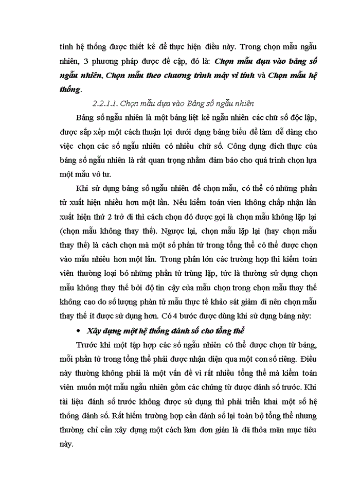 image for page Lý thuyết chọn mẫu và ứng dụng chọn mẫu trong kiểm toán