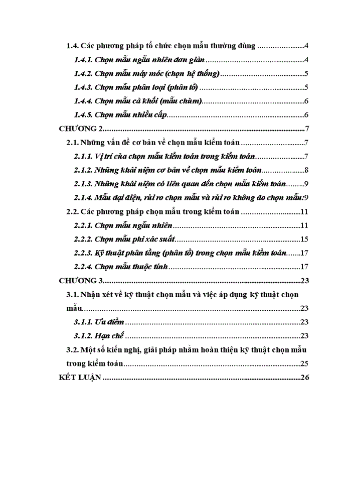 image for page Lý thuyết chọn mẫu và ứng dụng chọn mẫu trong kiểm toán