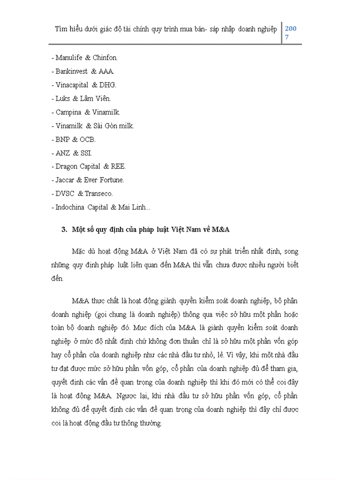 image for page Tìm hiểu dưới giác độ tài chính quy trình mua bán- sáp nhập doanh nghiệp