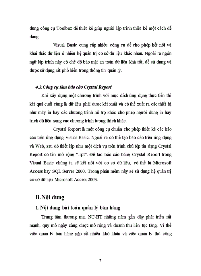 image for page Xây dựng phần mềm quản lý bán hàng tại trung tâm thương mại NC-TH