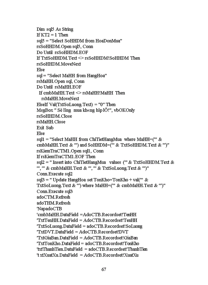 image for page Xây dựng phần mềm quản lý bán hàng tại trung tâm thương mại NC-TH