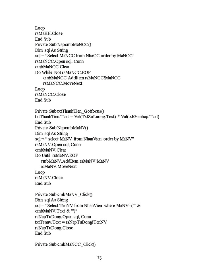 image for page Xây dựng phần mềm quản lý bán hàng tại trung tâm thương mại NC-TH