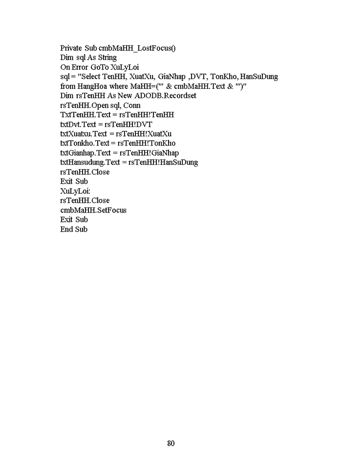 image for page Xây dựng phần mềm quản lý bán hàng tại trung tâm thương mại NC-TH