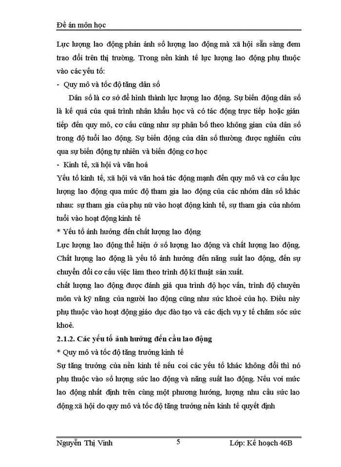 image for page Cơ sở lí luận về kế hoạch lao động - việc làm