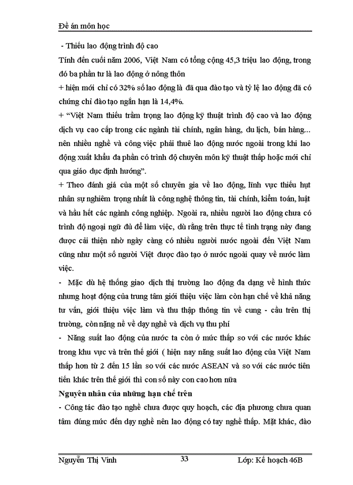 image for page Cơ sở lí luận về kế hoạch lao động - việc làm