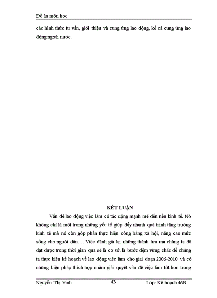 image for page Cơ sở lí luận về kế hoạch lao động - việc làm