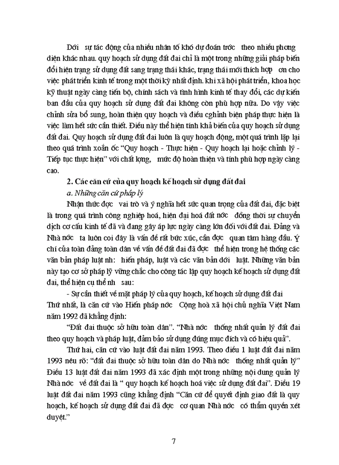 image for page Quy hoạch, kế hoạch sử dụng đất cấp xã