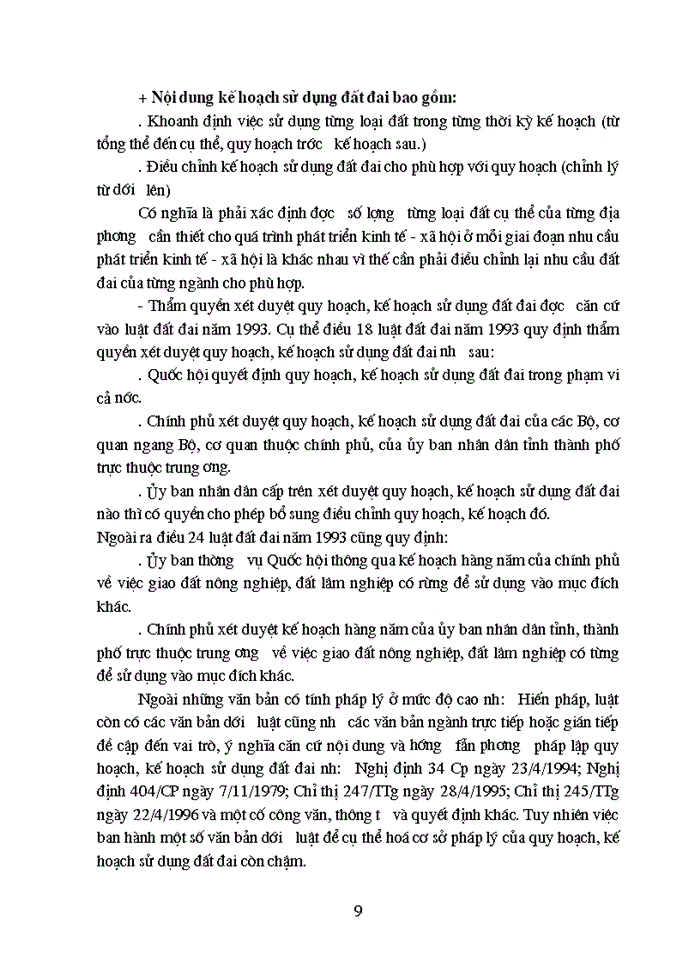 image for page Quy hoạch, kế hoạch sử dụng đất cấp xã