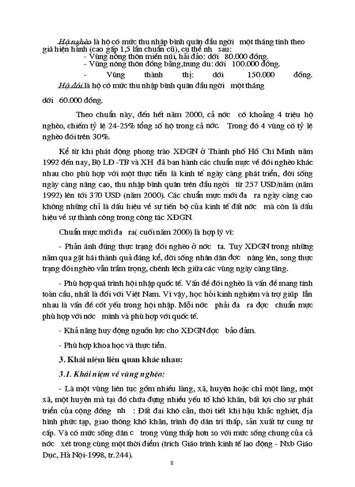 image for page Một số giải pháp tăng cường xã hội hoá xoá đói giảm nghèo giai đoạn 2001 - 2005 ở Việt Nam