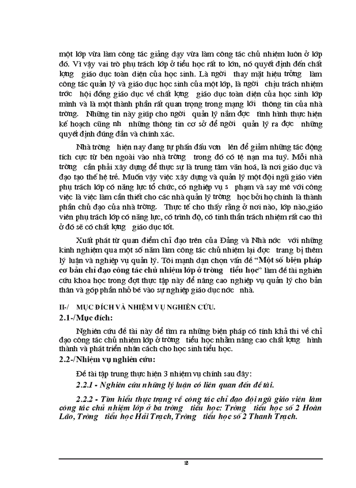 image for page Một số biện pháp cơ bản chỉ đạo công tác chủ nhiệm lớp ở trường tiểu học