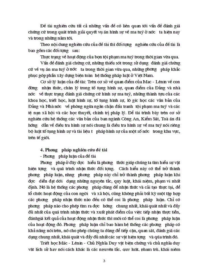 image for page Vấn đề đánh giá chứng cứ trong quá trình giải quyết vụ án hình sự về ma tuý