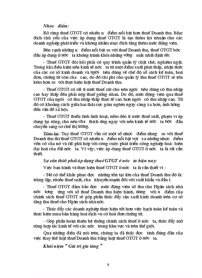 image for page Tình hình  thực hiện luật thuế GTGT của một số doanh nghiệp kinh doanh thương mại trên địa bàn Quận Hoàn Kiếm – Hà Nội