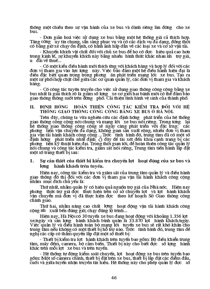 image for page Hoàn thiện công tác kiểm tra đối với hệ thống giao thông cộng cộng bằng xe Bus ở Hà Nội