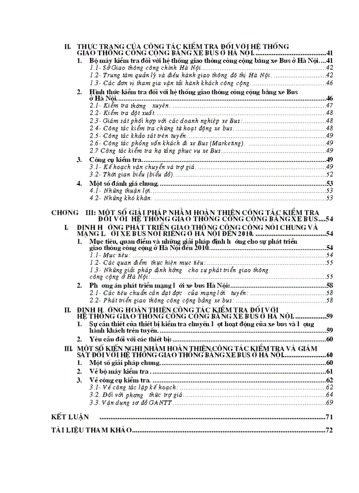 image for page Hoàn thiện công tác kiểm tra đối với hệ thống giao thông cộng cộng bằng xe Bus ở Hà Nội