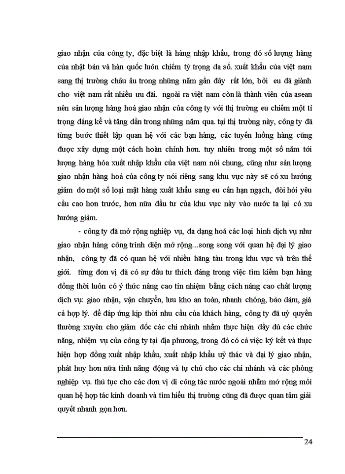 image for page tình hình hoạt động kinh doanh dịch vụ giao nhận kho vận tại vietrans