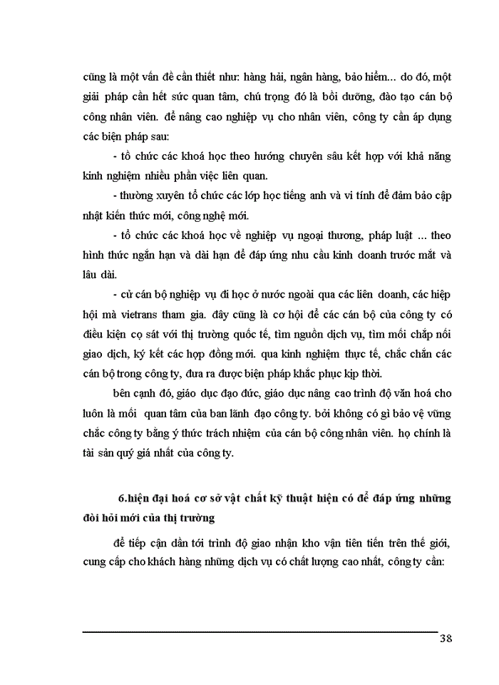 image for page tình hình hoạt động kinh doanh dịch vụ giao nhận kho vận tại vietrans