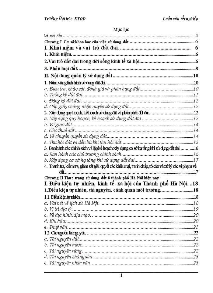 image for page Cơ sở khoa học của việc sử dụng đất