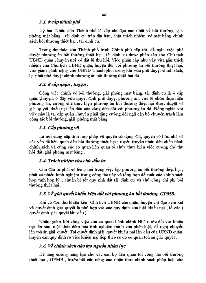 image for page Hoàn thiện chính sách bồi thường thiệt hại khi Nhà nước thu hồi đất trên địa bàn Thành phố Hà Nội