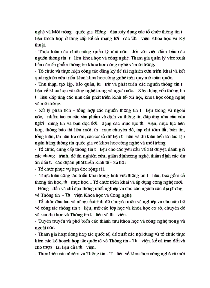 image for page Tổ chức khai thác và sử dụng nguồn tạp chí tại Trung tâm Thông tin Tư liệu khoa học và Công nghệ