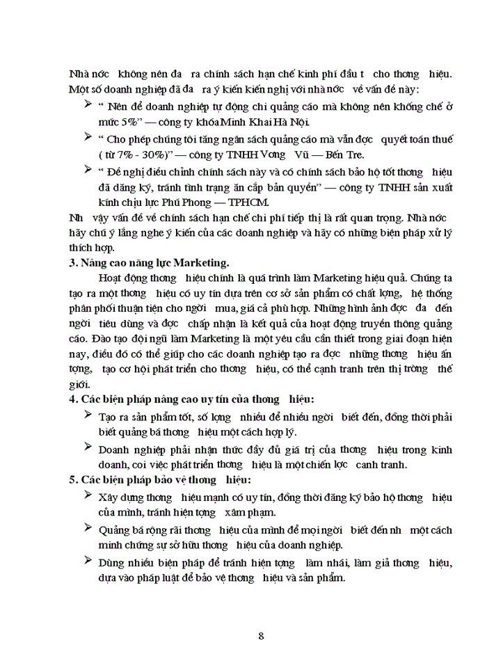 image for page Thương hiệu việt nam trên thị trường thế giới