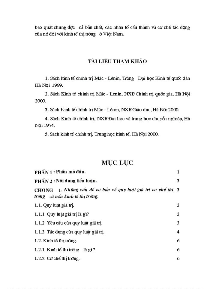 image for page Tác động cơ bản của quy luật giá trị đối với nền kinh tế thị trường. Thực trạng nền kinh tế nước ta và các giải pháp nhằm phát triển nền kinh tế thị trường ở Việt Nam