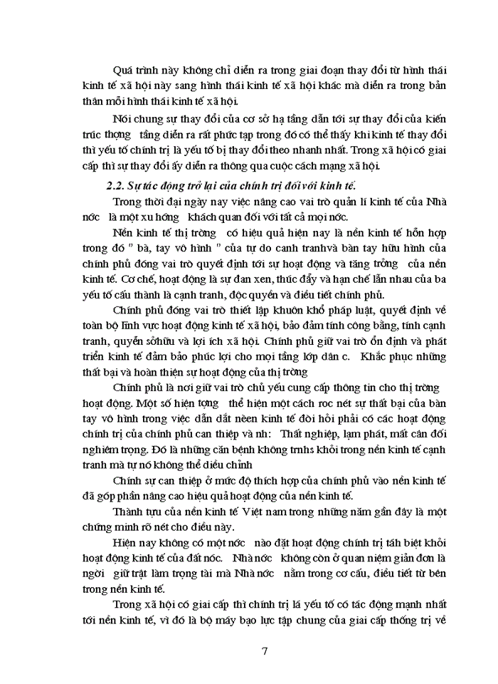 image for page Mối quan hệ giữa kinh tế và chính trị trong công cuộc đổi mới ở nước ta hiện nay