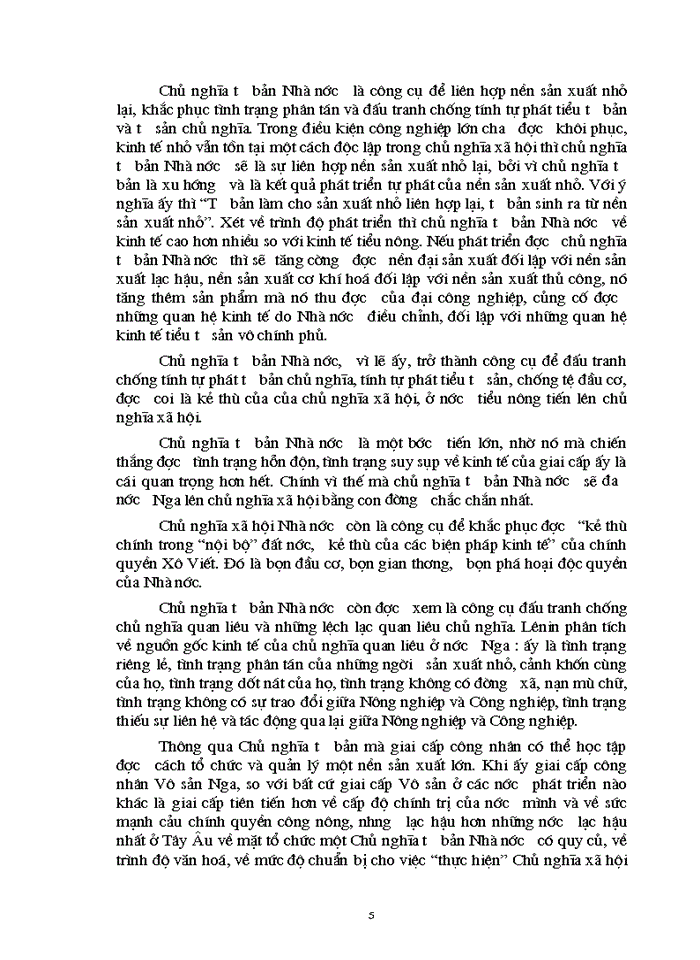 image for page Lý luận của lê nin về chủ nghĩa tư bản nhà nước trong thời kỳ quá độ lên chủ nghĩa xã hội và sự vận dụng lý luận đó ở việt nam hiện nay