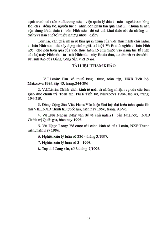 image for page Lý luận của lê nin về chủ nghĩa tư bản nhà nước trong thời kỳ quá độ lên chủ nghĩa xã hội và sự vận dụng lý luận đó ở việt nam hiện nay