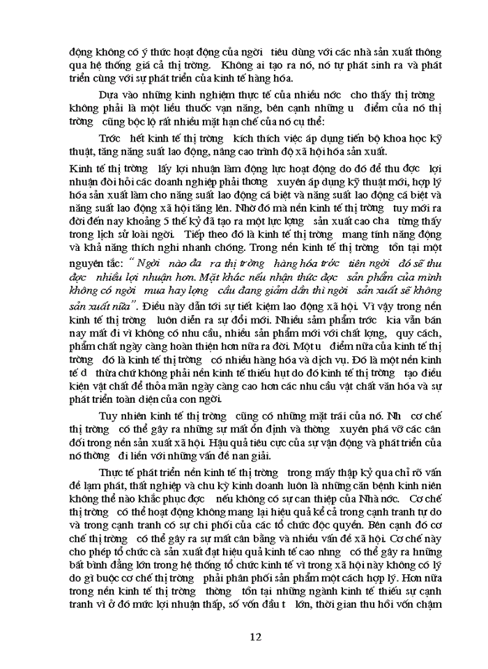 image for page Kinh tế thị trường và các đặc trưng của kinh tế thị trường