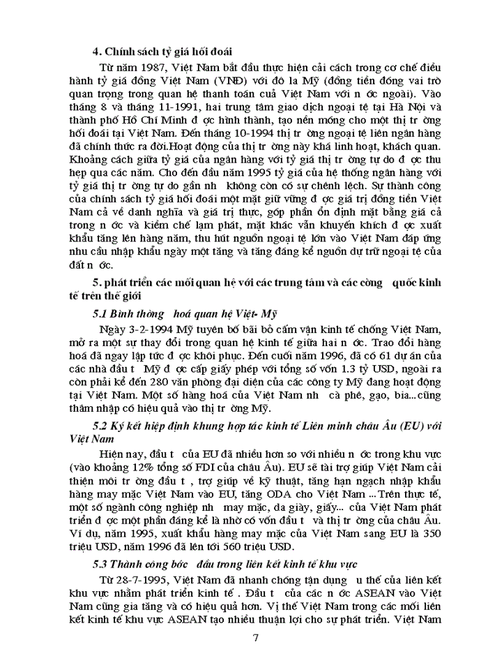 image for page Vấn đề thực trạng và giải pháp để mở rộng và nâng cao hiệu quả của kinh tế đối ngoại của nước ta trong quá trình hội nhập với khu vực và thế giới trong giai đoạn hiện nay”