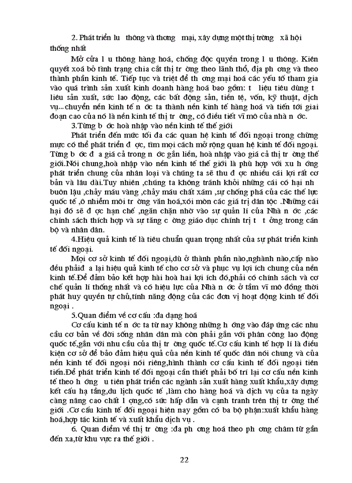 image for page Vấn đề thực trạng và giải pháp để mở rộng và nâng cao hiệu quả của kinh tế đối ngoại của nước ta trong quá trình hội nhập với khu vực và thế giới trong giai đoạn hiện nay”