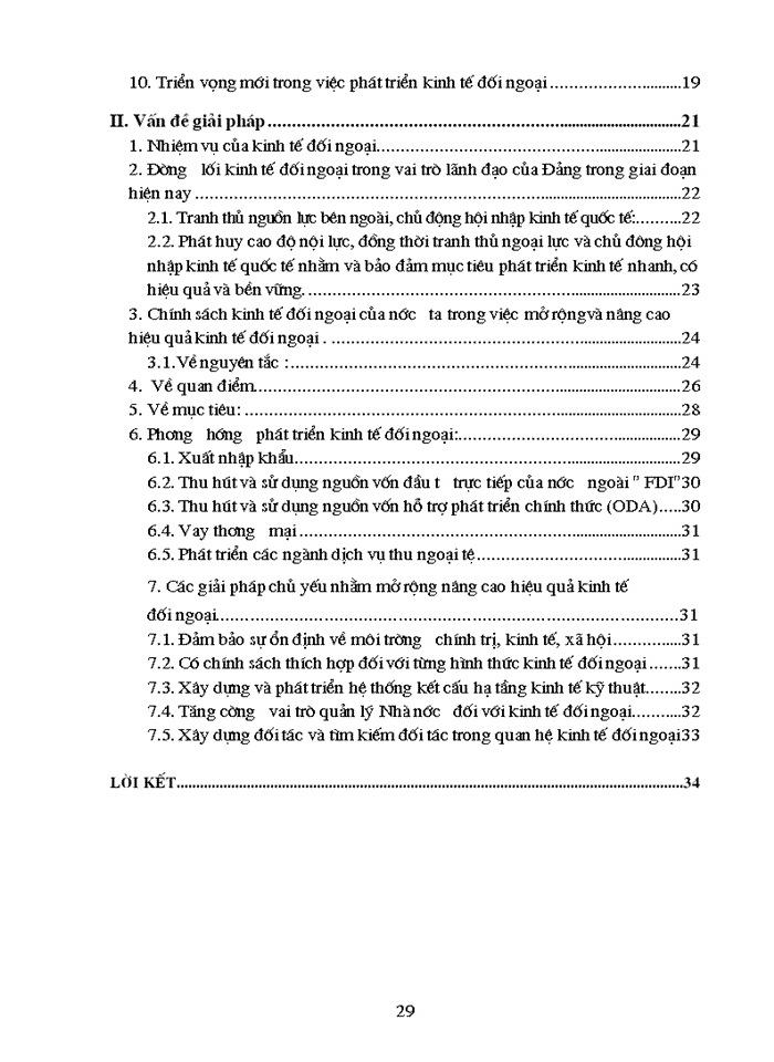 image for page Vấn đề thực trạng và giải pháp để mở rộng và nâng cao hiệu quả của kinh tế đối ngoại của nước ta trong quá trình hội nhập với khu vực và thế giới trong giai đoạn hiện nay”