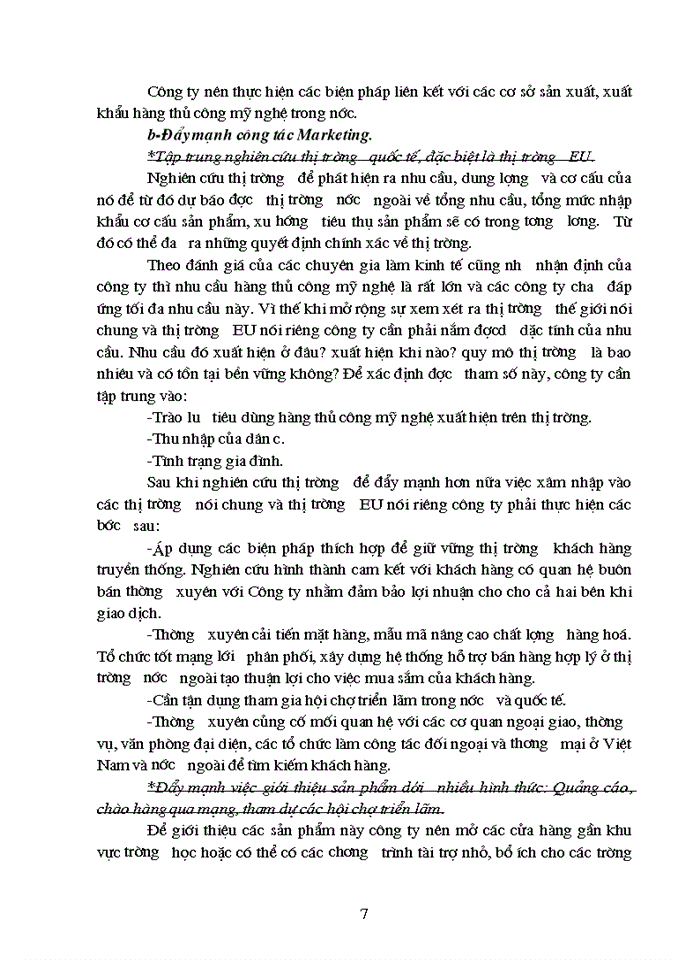 image for page Thực trạng của hoạt động xuất khẩu hàng TCMN của Việt Nam sang thị trường EU