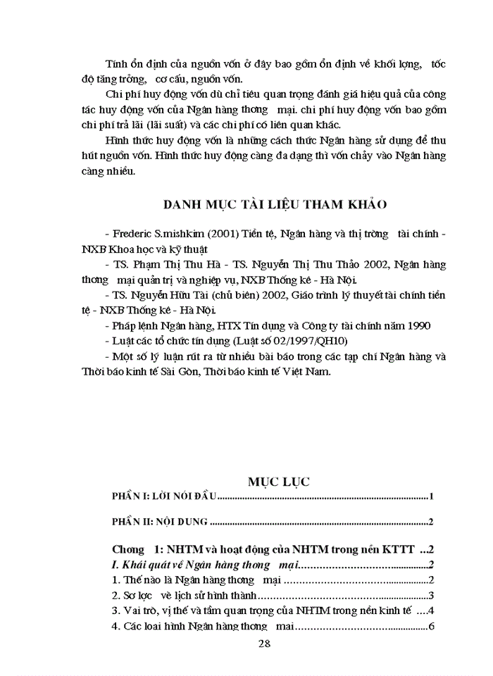 image for page Nghiệp vụ huy động vốn của Ngân hàng Thương mại