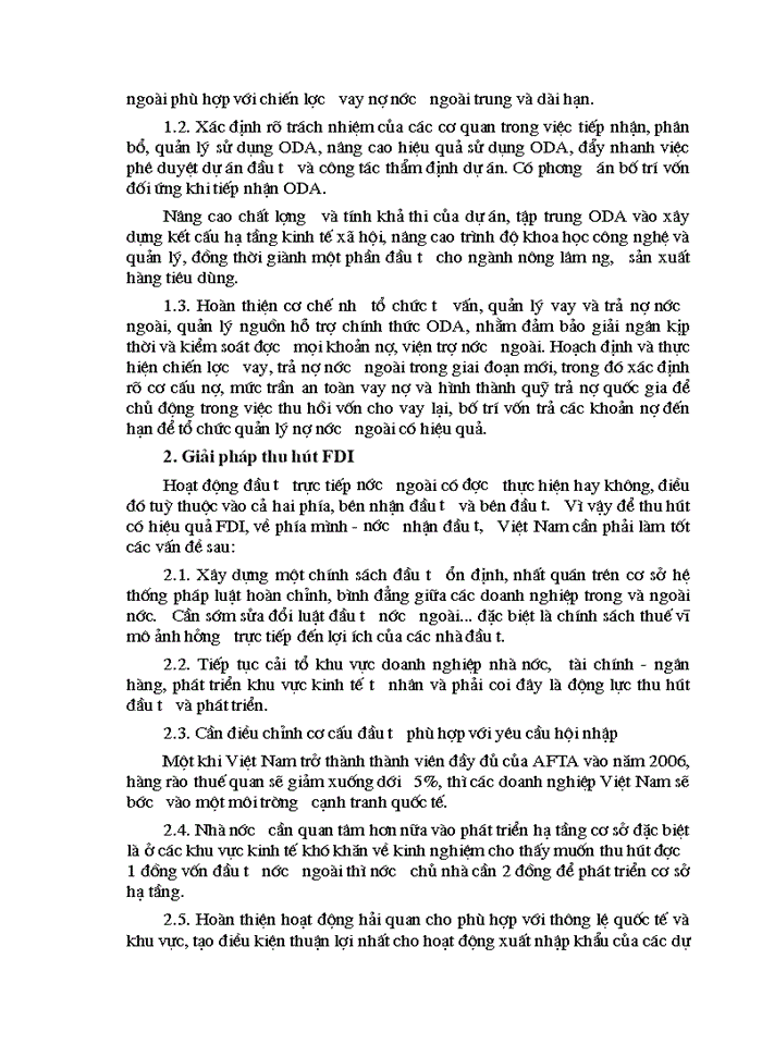 image for page Nguồn viện trợ phát triển chính thức ODA - Official Development Assistance