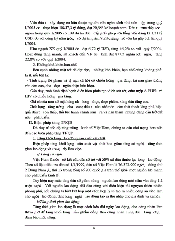 image for page Muốn tăng thu nhập quốc dân cần phải sử dụng những biện pháp gì? liên hệ với tình hình hiện nay của VIỆT NAM