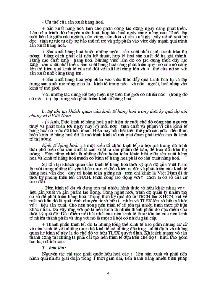 image for page Tính tất yếu khách quan phải phát triển kinh tế hàng hoá nhiều thành phần ở nước ta