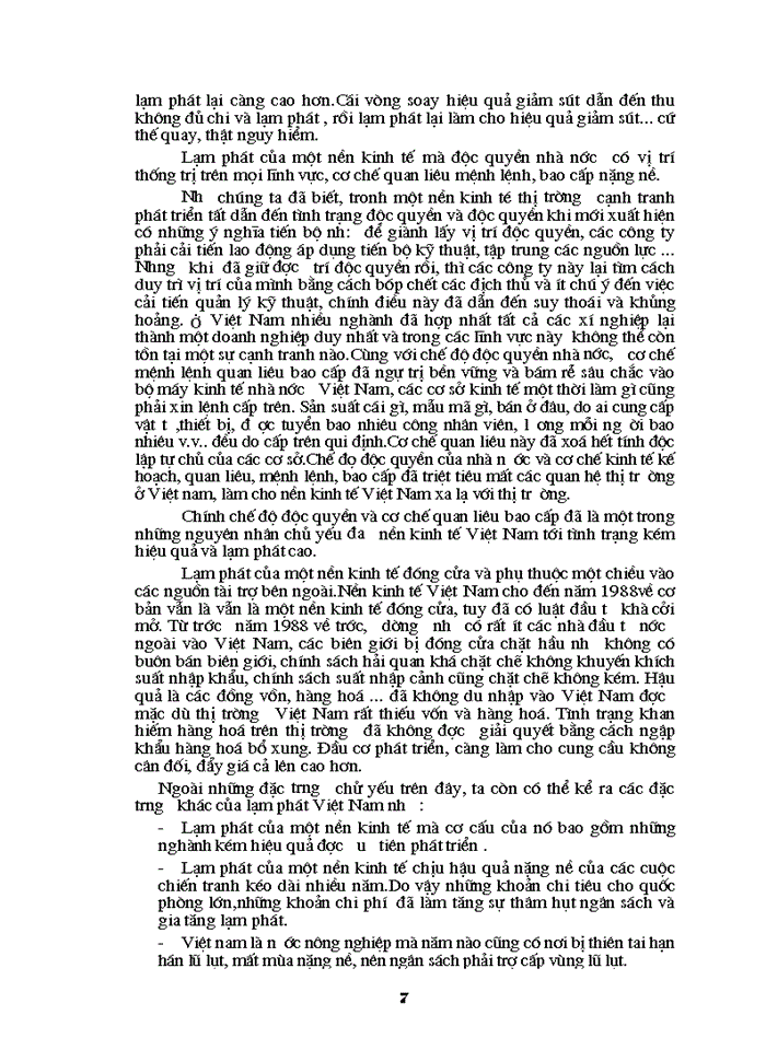 image for page vận dụng lý luận về lạm phát để phân tích chích sách quản lý tiền tệ chống lạm phát của chính phủ việt nam .tình trạng thiểu phát hiện nay có hạI gì ? giảI pháp khắc phục