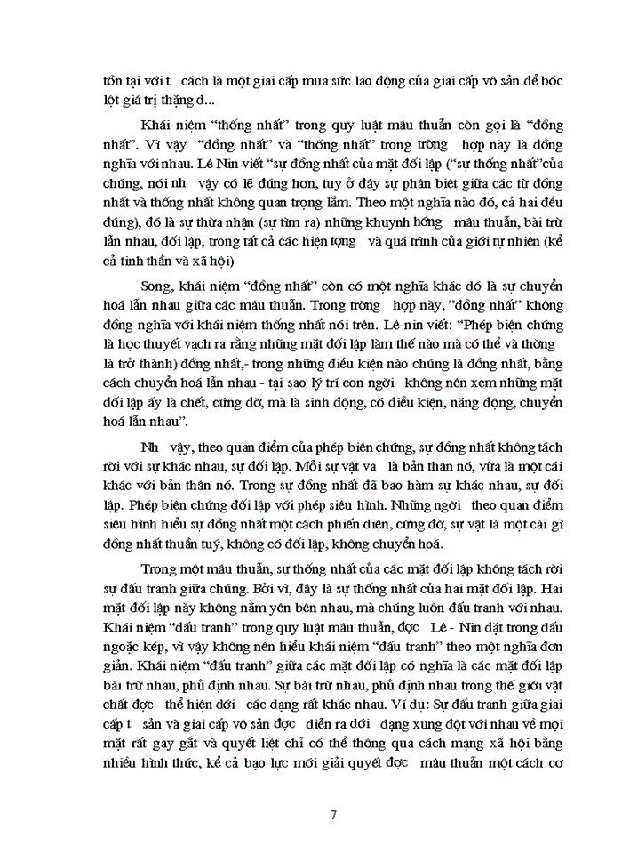 image for page : Mâu thuẫn biện chứng  và sự vận dụng nó trong quá trình chuyển sang kinh tế thị trường ở Việt Nam