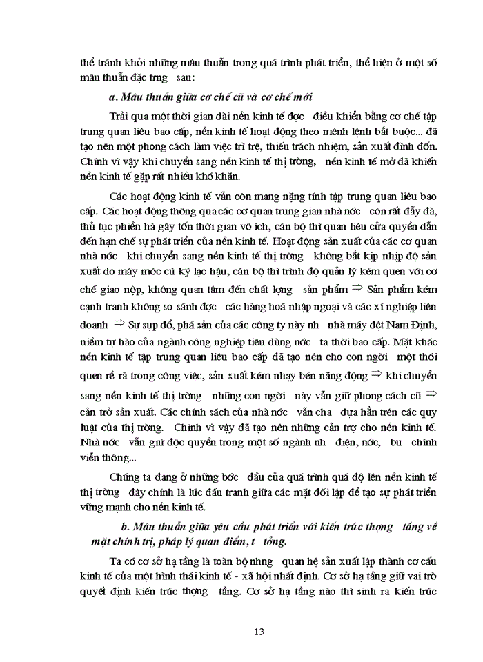 image for page : Mâu thuẫn biện chứng  và sự vận dụng nó trong quá trình chuyển sang kinh tế thị trường ở Việt Nam