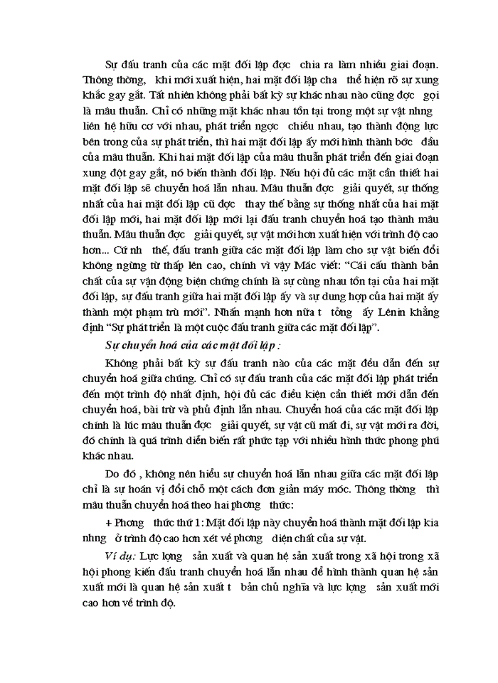image for page Phép biện chứng về mâu thuẫn và vận dụng nó trong phân tích mâu thuẫn biện chứng trong quá trình chuyến sang kinh tế thị trường  ở Việt Nam