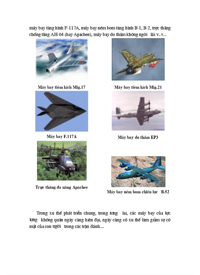 image for page Phân tích vai trò, nhiệm vụ, thành phần của không quân nói chung và vai trò của không quân nhân dân Việt Nam trong chiến tranh bảo vệ tổ quốc